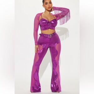 Fashion Nova Cowgirl Halloween Costume 4 piece set - Brand new never worn before